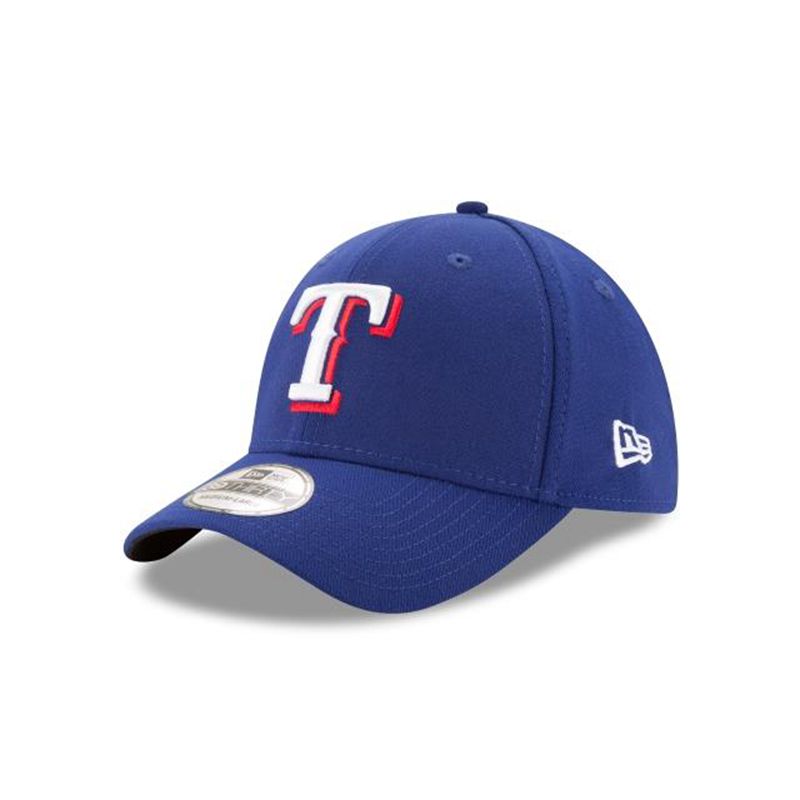 MLB Texas Rangers Team Classic 39Thirty Stretch Fit (XPP0170) - Blue New Era Caps